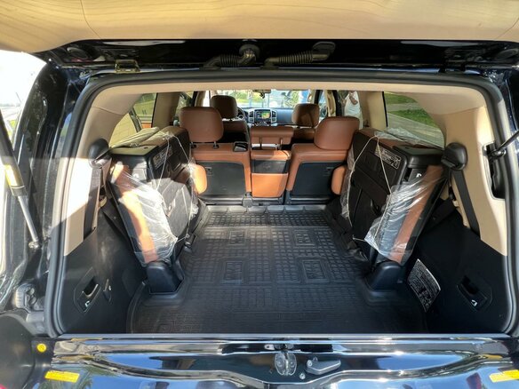 2015 Toyota Land Cruiser 200 Series Рестайлинг 1, чёрный - вид 20