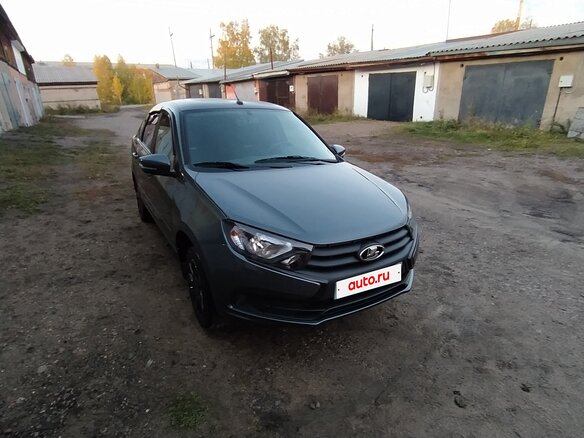 2024 Lada (ВАЗ) Granta I Рестайлинг, серый - вид 1