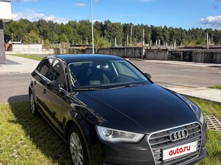 2014 Audi A3 III (8V), чёрный, 1200000 рублей, вид 2