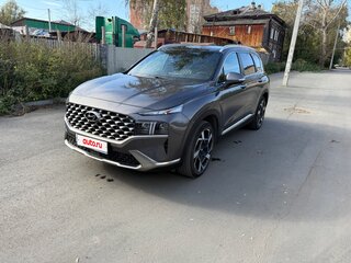 2021 Hyundai Santa Fe IV Рестайлинг, серый, 4500000 рублей, вид 1