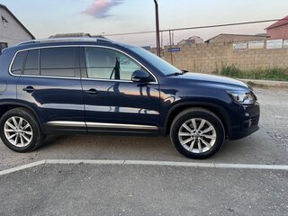 2012 Volkswagen Tiguan I Рестайлинг, синий, 1150000 рублей, вид 3