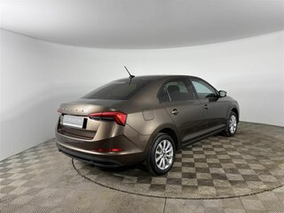 2020 Skoda Rapid II, коричневый, 1585000 рублей, вид 5