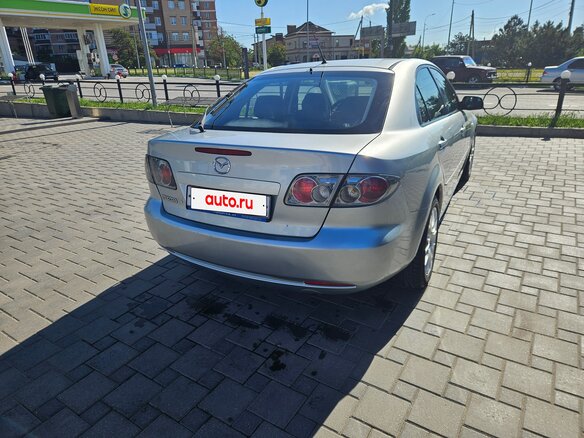 2006 Mazda 6 I (GG) Рестайлинг, серебристый, 510000 рублей - вид 3