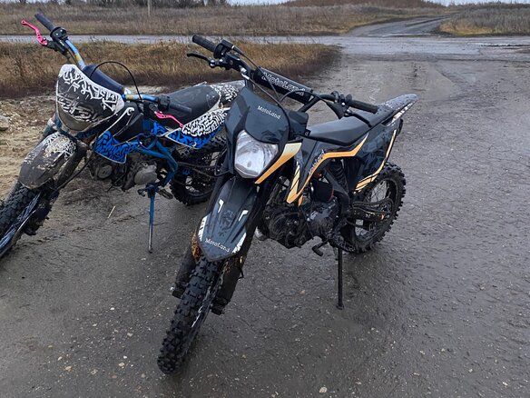 2024 Motoland MX 125, оранжевый, 71000 рублей