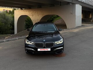 2016 BMW 7 серии Long 730Ld xDrive VI (G11/G12), чёрный, 3350000 рублей, вид 3