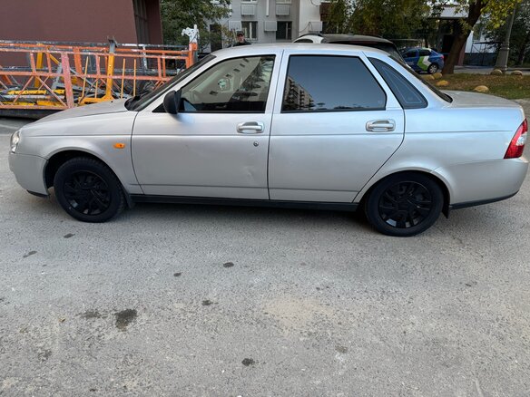 2012 Lada (ВАЗ) Priora I, серебристый - вид 3