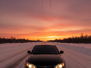 2008 Subaru Impreza III, чёрный, 600000 рублей, вид 4