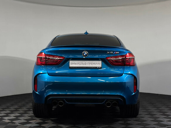 2016 BMW X6 M II (F86), голубой - вид 3