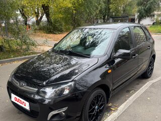 2015 Lada (ВАЗ) Kalina II, чёрный, 690000 рублей, вид 3