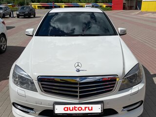 2010 Mercedes-Benz C-Класс 180 BlueEFFICIENCY III (W204), белый, 1200000 рублей, вид 1