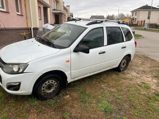 2014 Lada (ВАЗ) Kalina II, белый, 360000 рублей, вид 1
