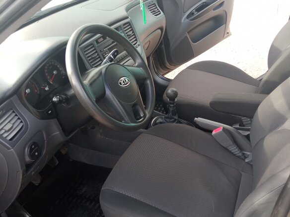 2010 Kia Rio II Рестайлинг, серебристый, 555000 рублей - вид 5