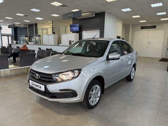 2026 Lada (ВАЗ) Granta I Рестайлинг, серебристый - вид 24