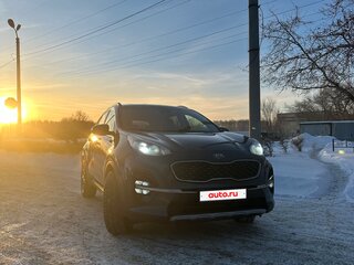 2019 Kia Sportage IV Рестайлинг, синий, 2450000 рублей, вид 3