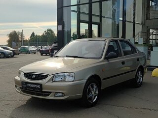 2006 Hyundai Accent ТагАЗ II, бежевый, 268000 рублей, вид 1