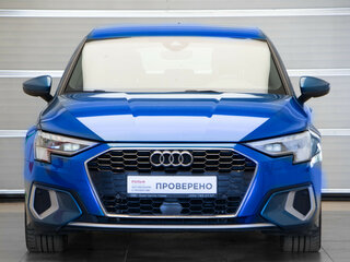 2022 Audi A3 Sportback 35 TFSI IV (8Y), синий, 2980000 рублей, вид 2