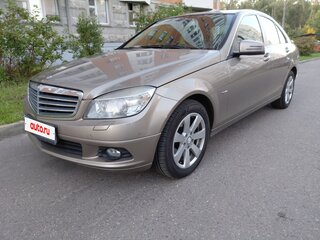 2009 Mercedes-Benz C-Класс 180 7G-TRONIC PLUS III (W204), бежевый, 1368000 рублей, вид 1