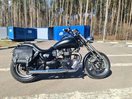2011 Triumph Speedmaster, чёрный, 440000 рублей, вид 2
