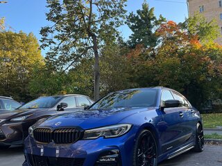 2019 BMW 3 серии 330d xDrive VII (G2x), синий, 4900000 рублей, вид 1