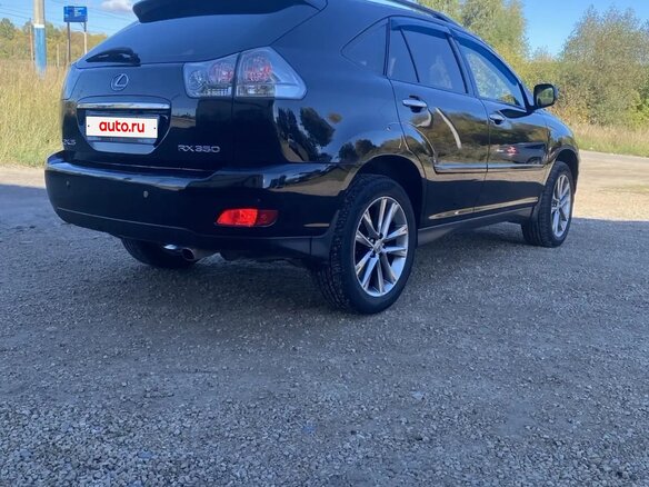 2007 Lexus RX 350 II Рестайлинг, чёрный, 1600000 рублей