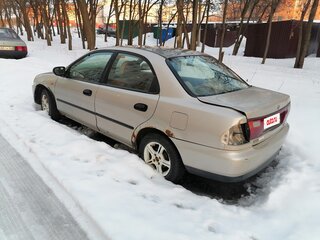 1995 Mazda 323 V (BA), жёлтый, 100000 рублей, вид 4