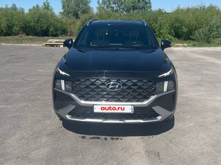 2020 Hyundai Santa Fe IV Рестайлинг, чёрный, 3100000 рублей, вид 1
