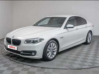2016 BMW 5 серии 520d VI (F10/F11/F07) Рестайлинг, белый, 2620000 рублей, вид 1