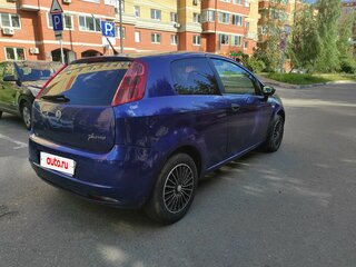 2007 Fiat Punto III Grande Punto, синий, 349000 рублей, вид 4