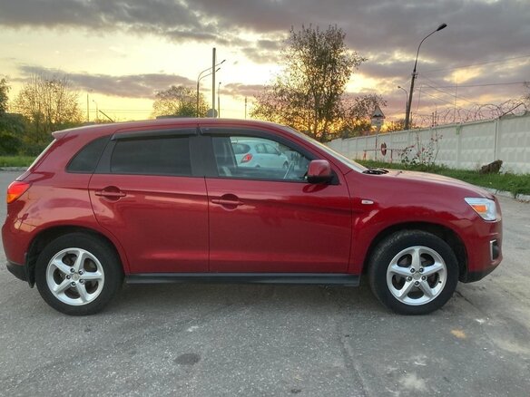 2014 Mitsubishi ASX I Рестайлинг, красный - вид 3