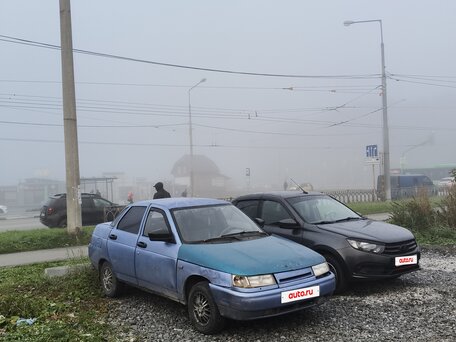 2001 Lada (ВАЗ) 2110, синий, вид 2
