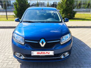2015 Renault Logan II, синий, 649000 рублей, вид 2