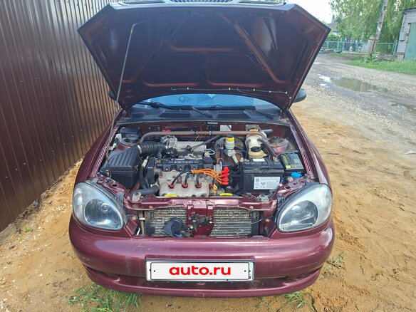 2007 Chevrolet Lanos I, красный, 160000 рублей - вид 8