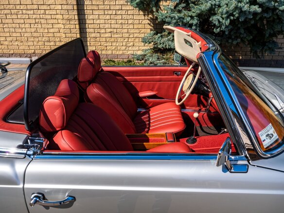 1968 Mercedes-Benz SL-Класс 280 5-speed II (W113), серый, 15500000 рублей - вид 15