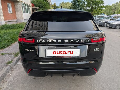 2022 Land Rover Range Rover Velar I, чёрный, вид 4