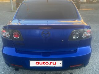 2007 Mazda 3 I (BK) Рестайлинг, синий, 480000 рублей, вид 3