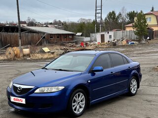 2005 Mazda 6 I (GG), синий, 600000 рублей, вид 1