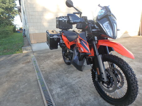 2021 KTM 890 Adventure, оранжевый, 1110000 рублей, вид 5