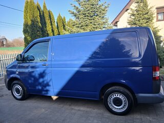 2010 Volkswagen Transporter T5 Рестайлинг, синий, 1450000 рублей, вид 4