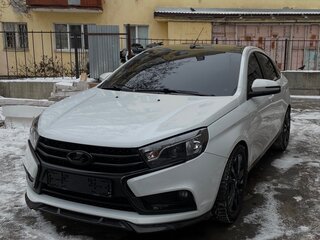 2020 Lada (ВАЗ) Vesta I, белый, 1300000 рублей, вид 3