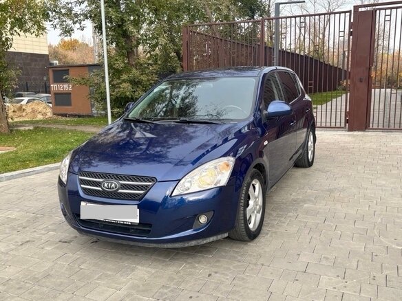 2008 Kia Ceed I, синий, 650000 рублей - вид 6