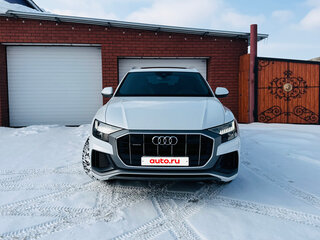 2020 Audi Q8 50 TDI I (4M), белый, 7950000 рублей, вид 2