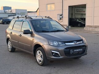 2015 Lada (ВАЗ) Kalina II, коричневый, 300000 рублей, вид 3