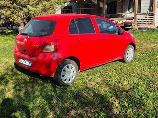 2007 Toyota Yaris Multimode II, красный, 440000 рублей, вид 4