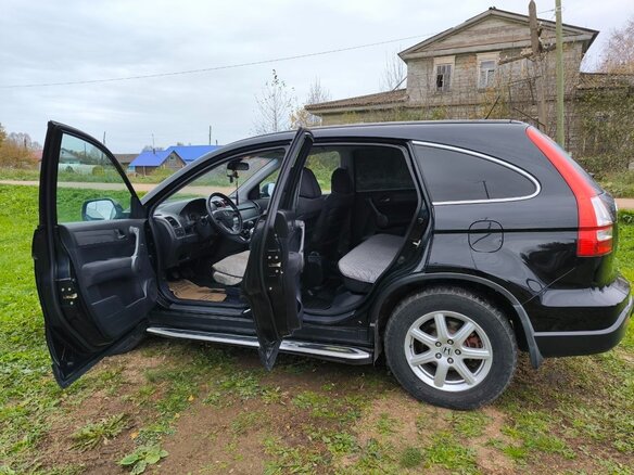 2008 Honda CR-V III, чёрный, 1480000 рублей - вид 2