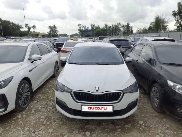 2020 Skoda Rapid II, белый, 882000 рублей - вид 1
