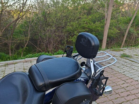 2009 Yamaha XVS1300, синий, 850000 рублей - вид 12