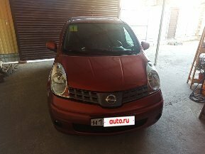 2008 Nissan Note I, оранжевый, 580000 рублей, вид 1