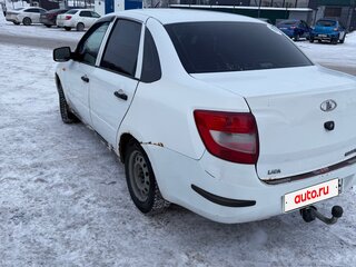 2012 Lada (ВАЗ) Granta I, белый, 210000 рублей, вид 5