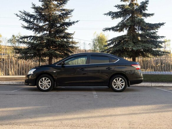 2015 Nissan Sentra VII (B17), чёрный - вид 6