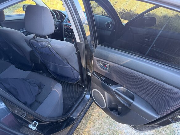 2008 Mazda 3 I (BK) Рестайлинг, чёрный - вид 26